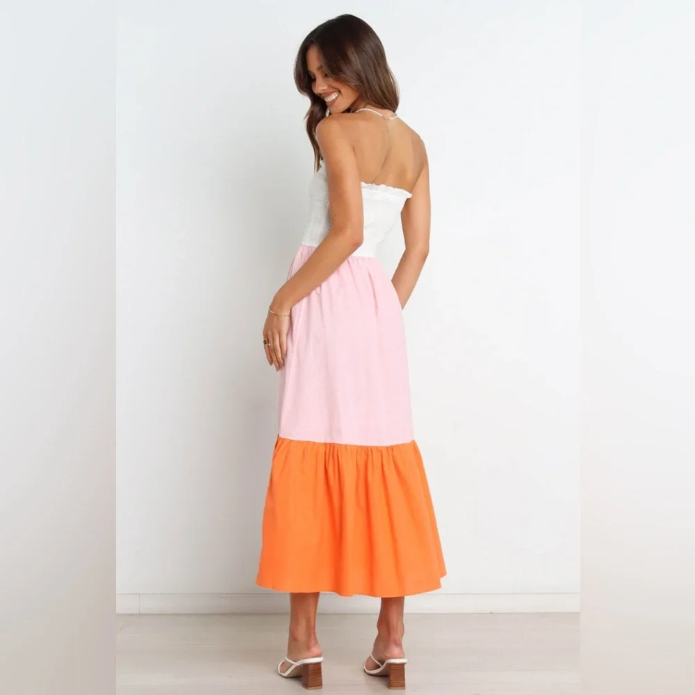 Pink & Orange Midi/Maxi - Picture 4 of 7
